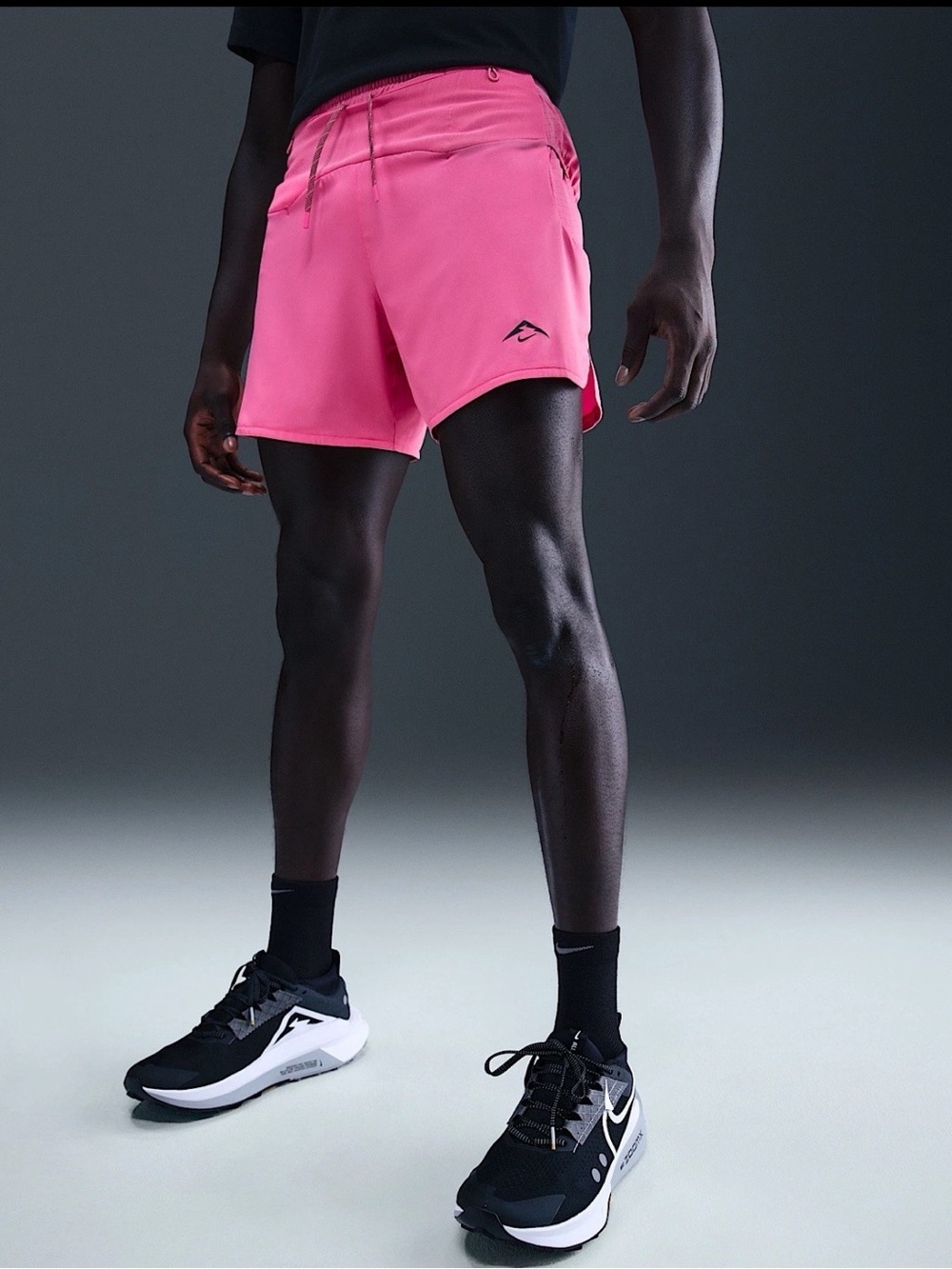 Men Nike Trail Second Sunrise 5'' Dri-FIT ADV Running Shorts HJ3572-684 Size M